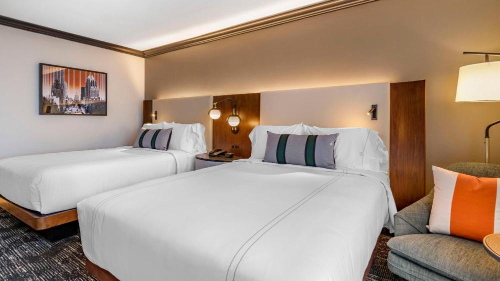 Deluxe Room 2 Queen Beds  interior